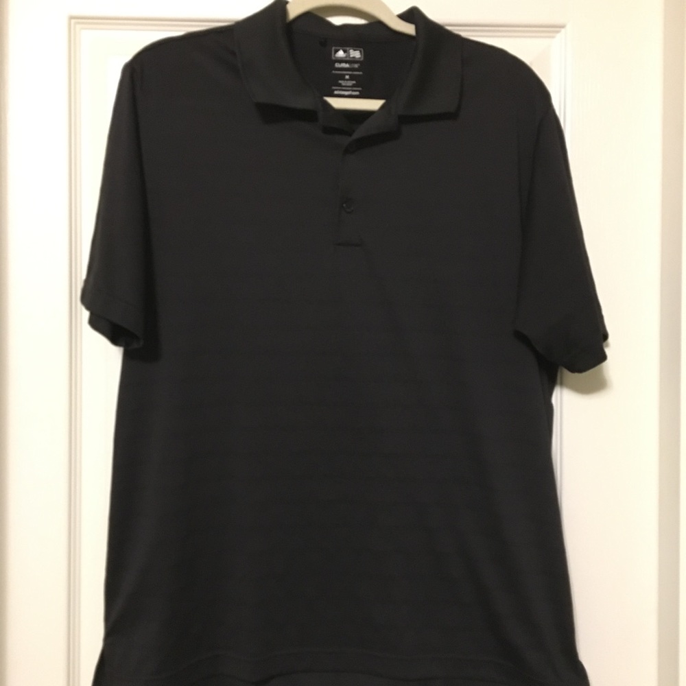 ADIDAS CLIMALITE gold shirt.